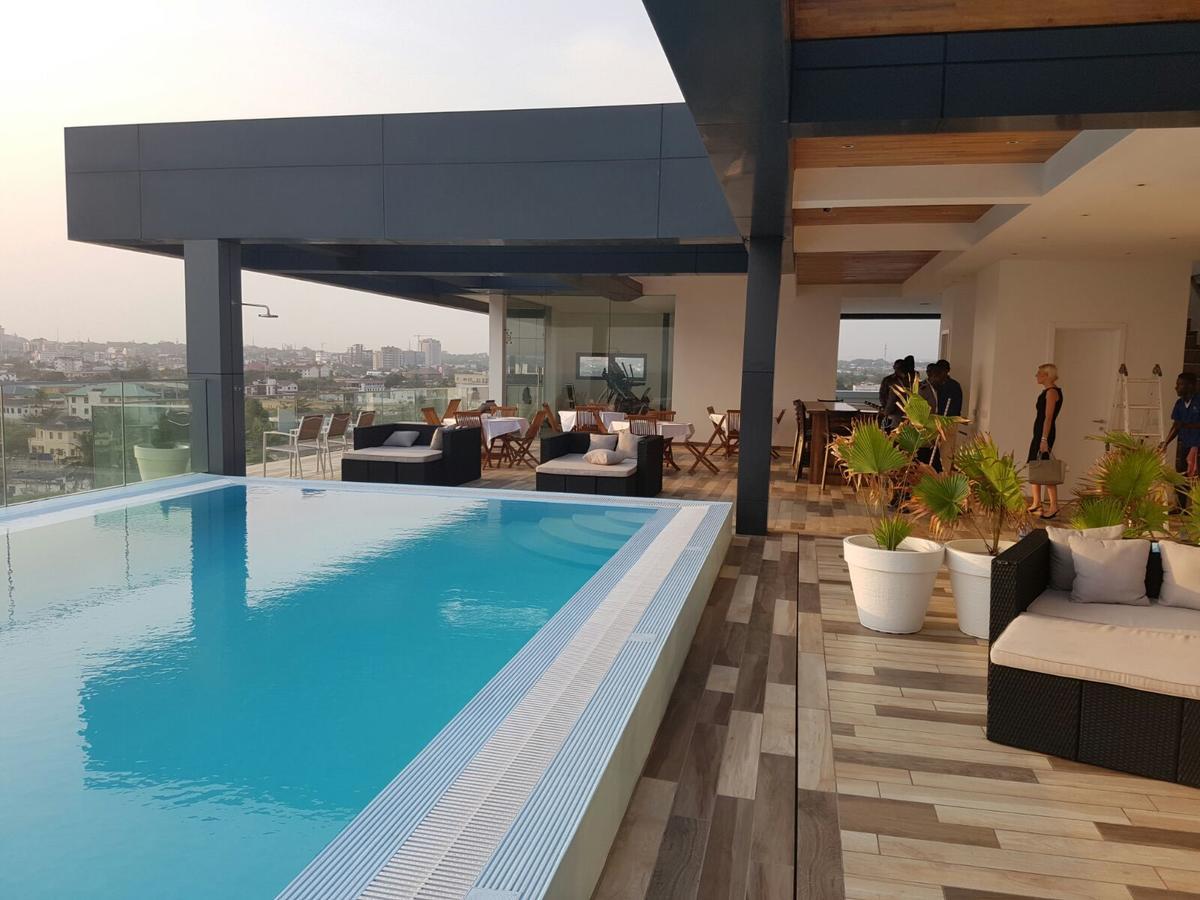 Suncity Hotel Apartment Аккра Экстерьер фото